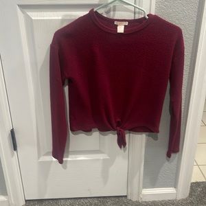 Women’s cropped sweater